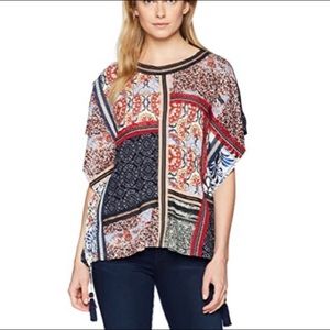 Desigual Bobbie Short Sleeve T-Shirt Poncho Style